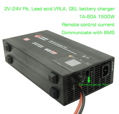 kwaliteit  2V 12V 24V VRLA AGM Ac To Dc Battery Charger For E-Bike Emotorcycle fabriek