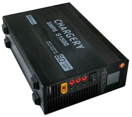 24V 1500W verstelbare spanningsstroom SMPS Compact 68mm Lage geluidsdruk SMPS 60A 30V