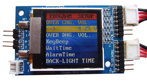6S 12S LiPO accucellen Spanningsmonitor Monitoring System Custom