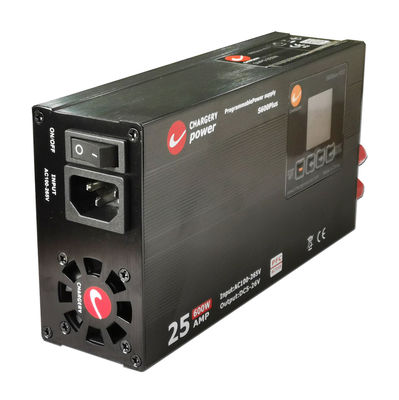 24V 600W instelbare spanningsstroom SMPS Compact 55mm Laag geluid SMPS 25A 24V