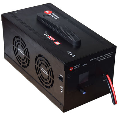 48V 3000W 13S LiPo, NMC, LiFe, LiTo, Pb, VRLA Loodzuur AGM, GEL Batterijoplader voor e-bike, elektrische motorfiets 1-55A