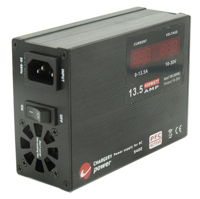 RoHS-gecertificeerd SMPS-type batterijoplader UAV 13A 30V 400W