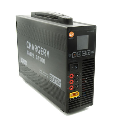 30V 24V 1500W Verstelbare UAV SMPS Batterijoplader Compact E Rickshaw 68mm 60A