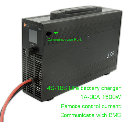 58.4V Vrla LFP Lithium Lifepo4 Batterij Charger 8S 12S 16S 18S Op maat