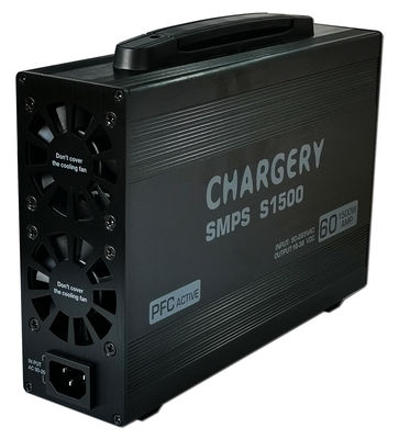 Draagbare SMPS-drone-batterijoplader voor elektrische scooter 24V 1500W