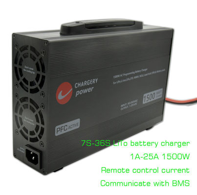 97.2V 36S LTO Lipo Ac To Dc batterijoplader 100V-240V RoHS gecertificeerd