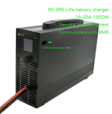Oplaadbare LFP Lifepo4 Lithiumbattery Charger C10325 5S tot 28S 102,2 V