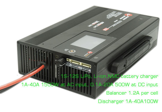 8S LiPo NMC Li-ion batterij Lithium Ion Balance Charger 50,4V 40A