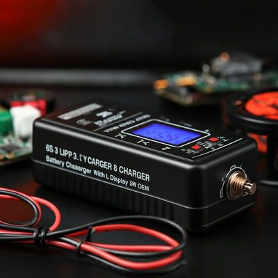 6S 3s 4s Lipo batterij oplader ontlader met LCD-scherm 5W OEM